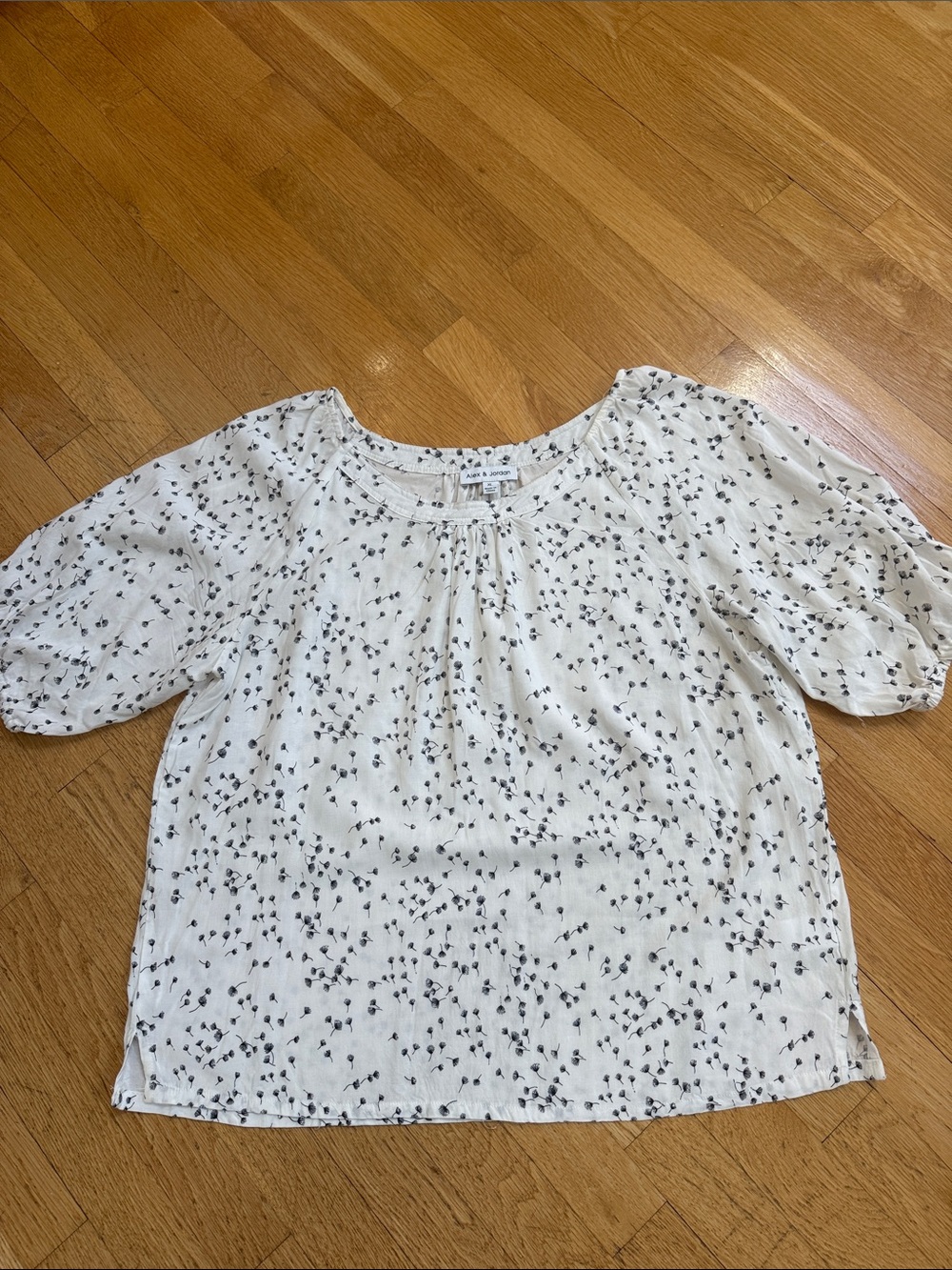 Alex & Jordan Ditsy Seed Head Top XL